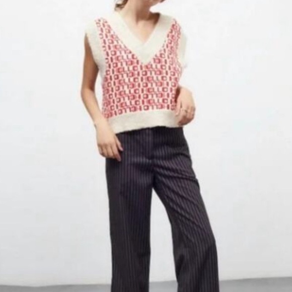 Urban Outfitters Hello Sweater Vest m - Picture 4 of 11